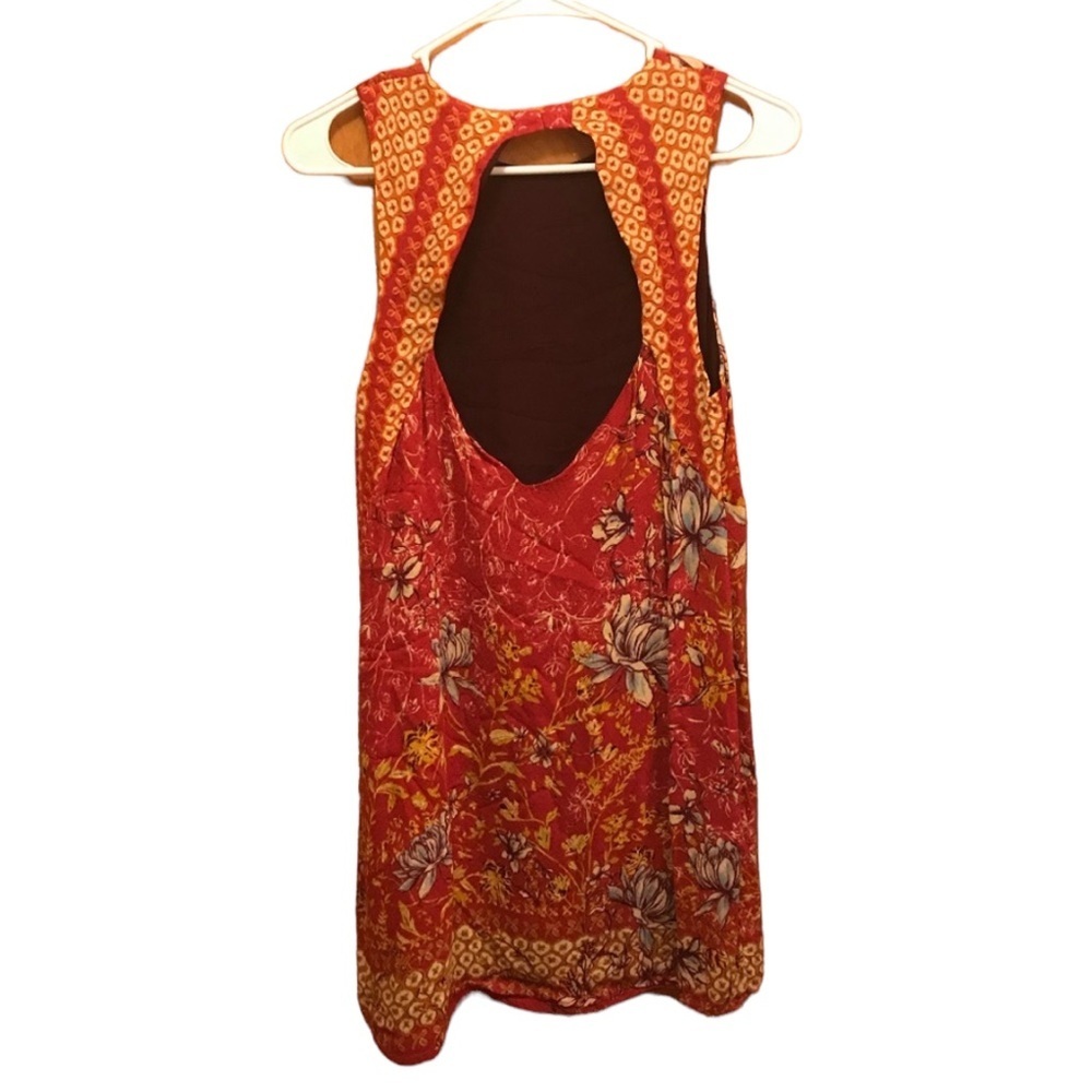 Ecote Urban Outfitters Guinevere Floral Open
Back Mini Dress - Picture 3 of 3